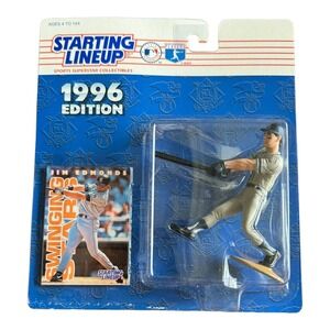 Jim Edmonds Starting Lineup MLB Action Figure 1996 Angels Kenner Baseball